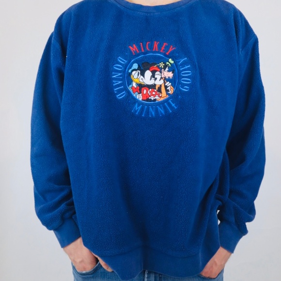 90’s Disney Blue Crewneck - Picture 2 of 4